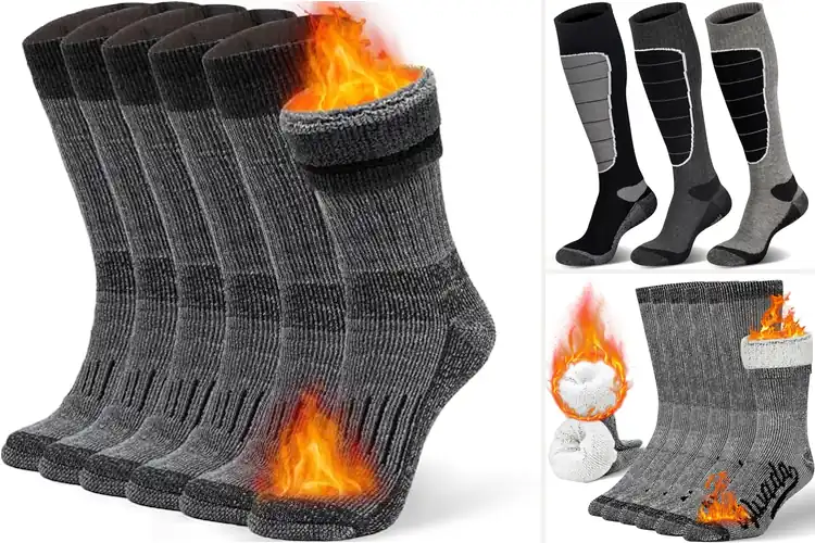Detailed view of Best Thermal Socks For Winter Sports