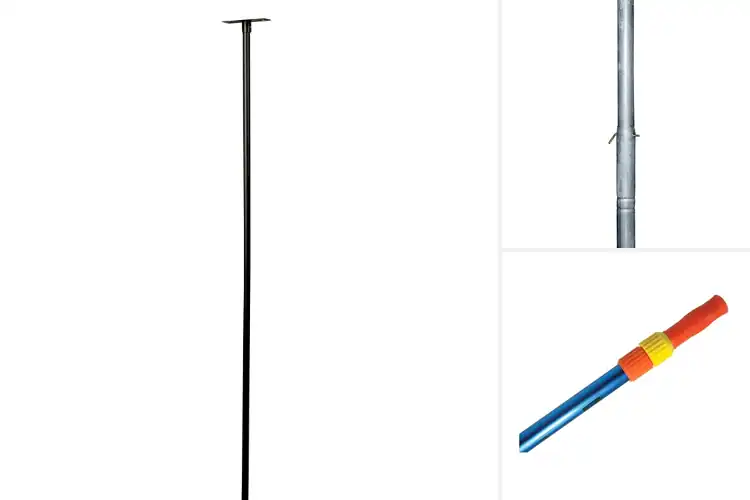 Detailed view of Best Three Piece Pole System