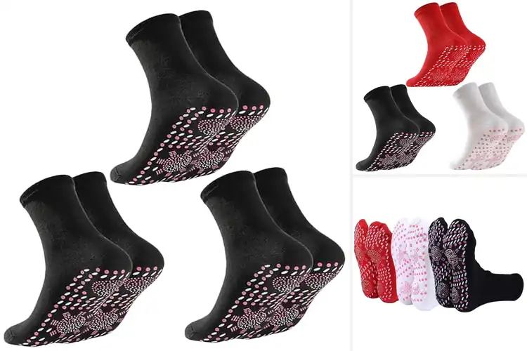Detailed view of Best Tourmaline Thermal Socks For Pain Relief