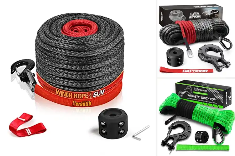 Detailed view of Best Towing Winch Ropes
