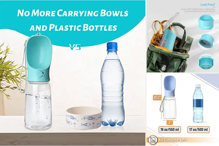 Detailed view of Best Travel Water Bottles For Dogs