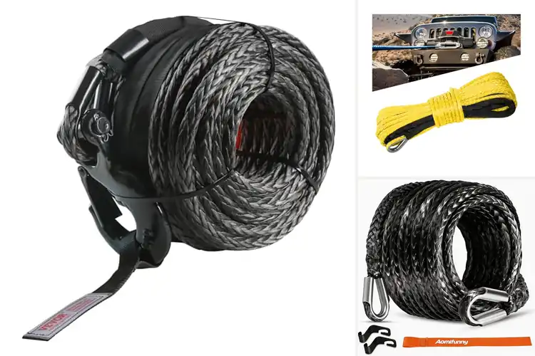 Detailed view of Best Universal Winch Ropes For SUVs