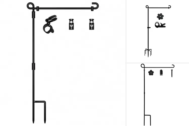 Detailed view of Best Weather-Proof Garden Flag Stands