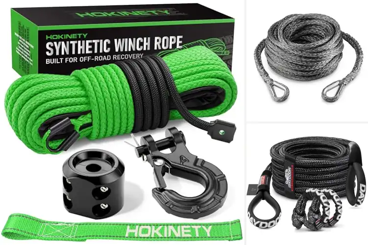 Detailed view of Best Winch Recovery Ropes: Conquer Any Terrain