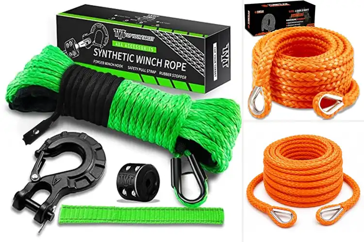 Detailed view of Best Winch Ropes for Off Road Vehicles