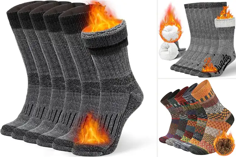 Detailed view of Best Winter Warm Socks: 10 Cozy Picks for Chilly Days