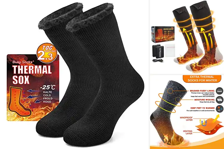 Detailed view of Best Winter Warming Socks: 10 Cozy Picks to Beat the Chill