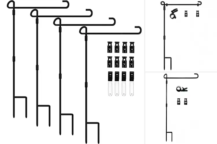 Detailed view of Best Yard Flag Holders